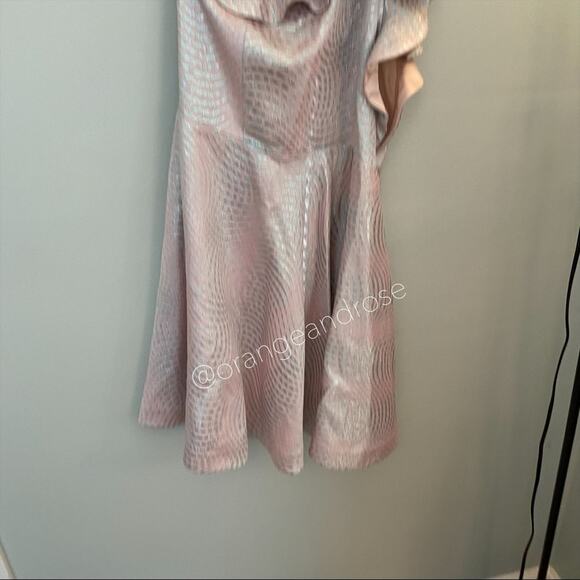 Nha khanh Blue Pink One Shoulder Dress 8 - Picture 15 of 15